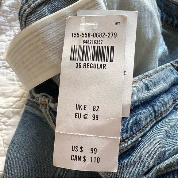 Abercrombie Fitch The Ankle Straight Ultra High Rise Curve Love Jeans - Picture 6 of 8